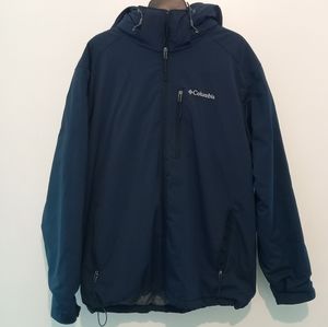 Columbia insulated quilted men's winter coat